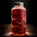 Jar of organic sauerkraut
