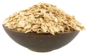 Bowl of rolled oats